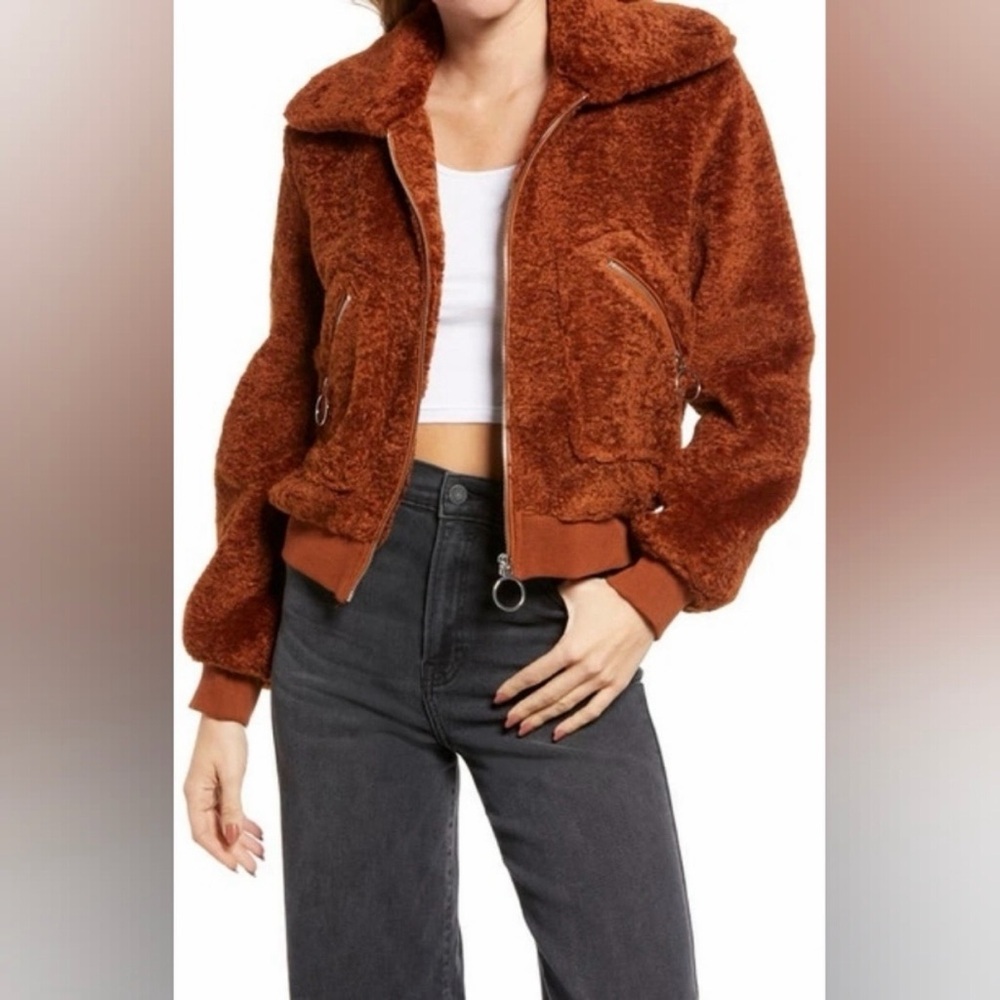 Blank NYC Faux Fur Jacket in Level Up - Picture 7 of 7